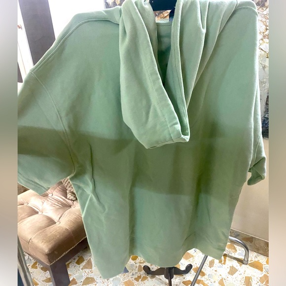 ZARA HOODED SWEATSHIRT!! New with tag. Sea green color. - Picture 4 of 7